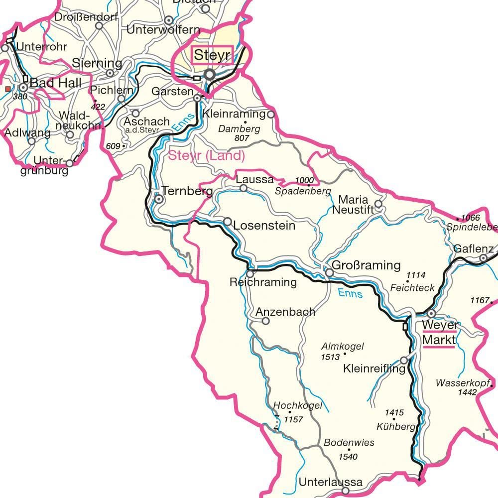 bản đồ của súng áo 