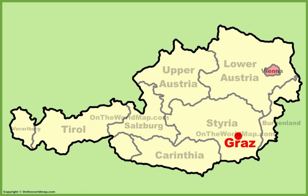 bản đồ của klagenfurt áo