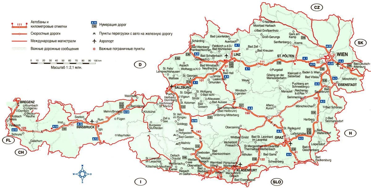 bản đồ của krems áo