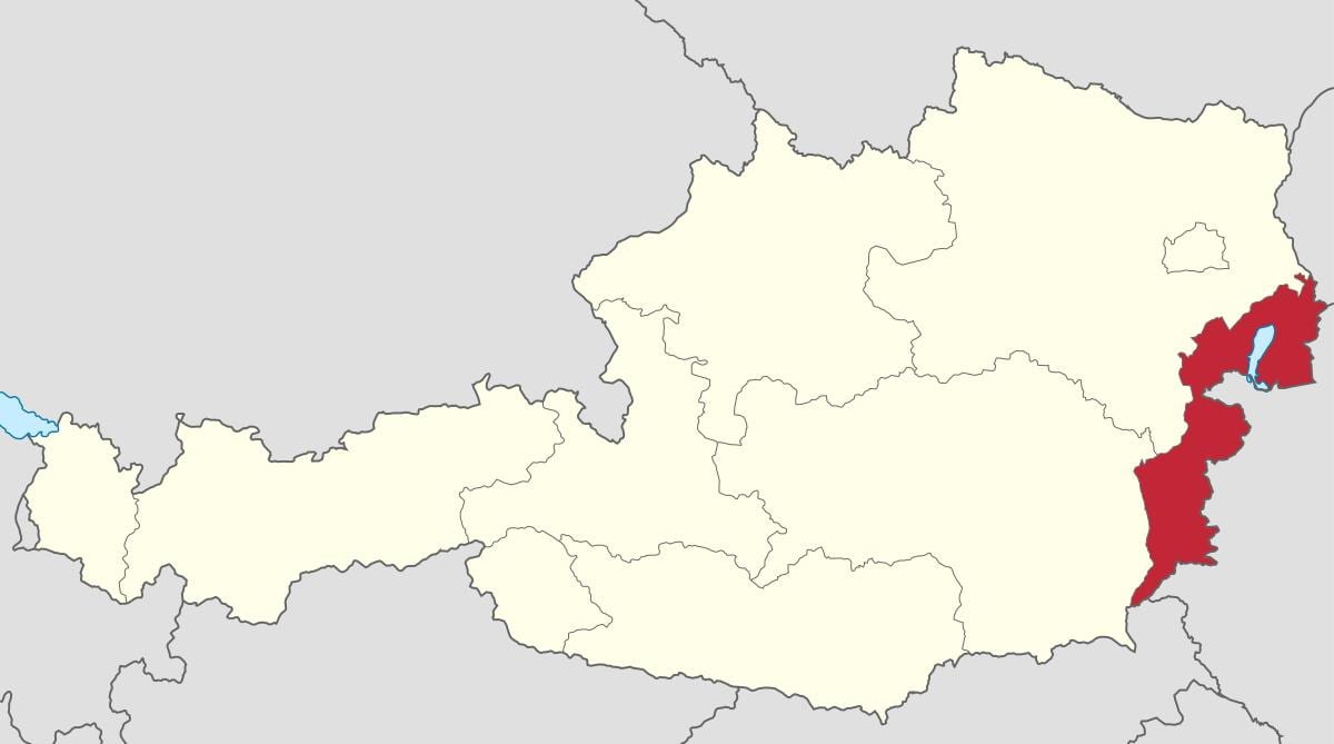 bản đồ của salzburg áo