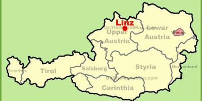 Bản đồ của klagenfurt áo
