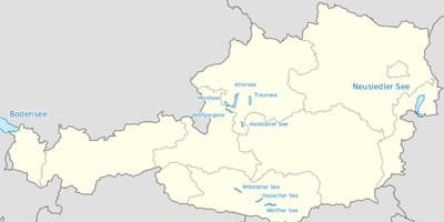 Bản đồ của hồ áo