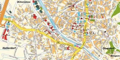 Bản đồ của klagenfurt áo