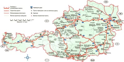 Bản đồ của krems áo