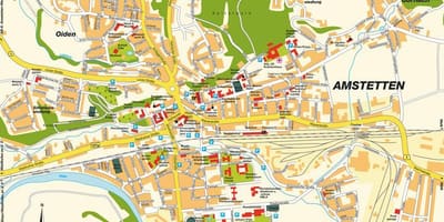 Bản đồ của salzburg áo